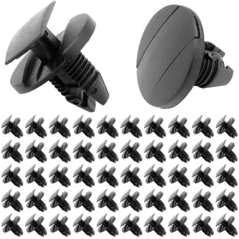 50 Pcs Car Fixing Clips, 8565.53 1609267280, Clips for Peugeot, Body Clips, Plastic Car Rivet, Car Clip Compatible with Citroen Peugeot Jumpy Berlingo C3 C4 C5 C6 clio2 (1/5)