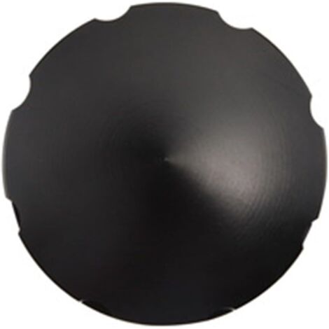 Bouchon de réservoir de carburant de moto en alliage d'aluminium CNC - Bouchon de remplissage d'huile de rechange conçu pour une utilisation durable (noir) (1/5)