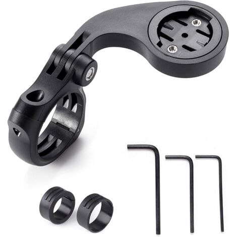 Support de vélo compatible avec Garmin Edge GPS Ordinateur de vélo, XOSS, iGPSPORT, Magene, support de guidon de vélo 25,4 mm 31,8 mm Support de phare de vélo, support de caméra, vélo de route, VTT (1/5)