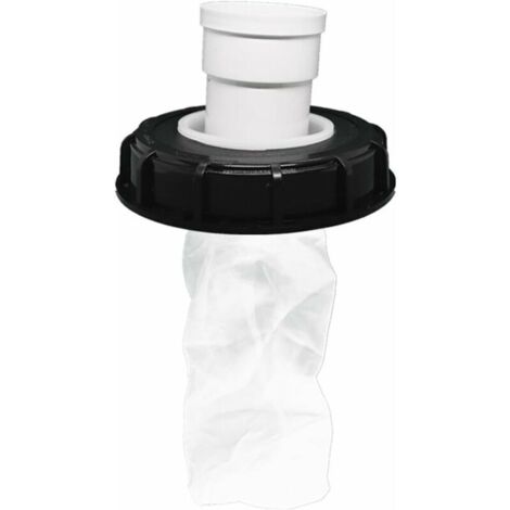 Filtre de couvercle IBC - Filtre à eau de pluie - En nylon lavable - Avec couvercle - 165 mm - 245 mm - Filtre à eau - Accessoire pour réservoir d'eau de pluie (165 mm, vertical) (1/5)