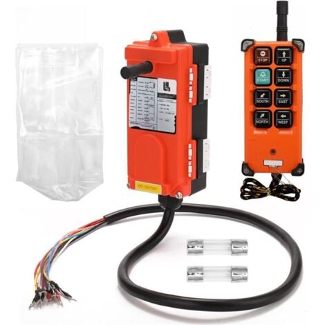 Interrupteur de Commande à Distance Industriel F21-e1b DC12-72v pour Palan Grue Ascenseur - Télécommande Un Envoyer Un Recevoir (1/5)