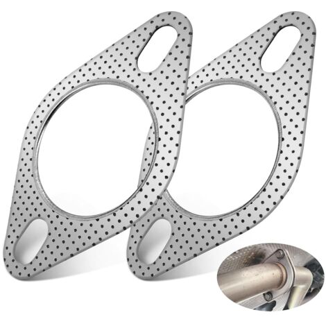 Lot de 2 joints d'échappement - 2,5" - Diamètre intérieur : 63 à 64 mm (1/5)