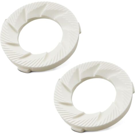 Lot de 2 disques de broyage en céramique pour broyeur Philips Saeco - Anneaux de broyage en céramique pour moteur de broyeur de machines à café série EP - Pièces de rechange pour l'entretien des (1/5)