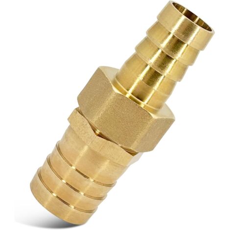 Raccord de tuyau 1" vers 3/4" - Raccord de tuyau pour réducteur - Réduction de tuyau de 1" à 3/4" - Raccords pour raccord de tuyau en laiton (25 mm - 19 mm) (1/5)