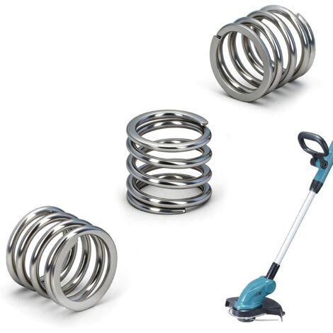 Lot de 3 ressorts de pression pour débroussailleuse Makita DUR181 - Ressorts de rechange pour tondeuse à gazon - Convient pour DUR181, DUR140, DUR141, DUR181Z, DUR180Z DUR141Z, ressorts de rechange (1/5)