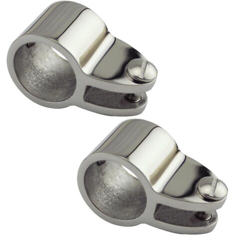 Lot de 2 glissières marines en acier inoxydable pour bateau et yacht (1/5)