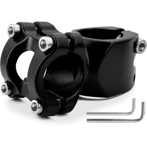 Potence de vélo 25,4 mm - Élévateur de guidon - Potence de guidon de VTT - Potence de guidon de vélo Ø25,4 mm pour potences de vélo 28,6 mm, potence de guidon Convient pour vélo de montagne (1/5)
