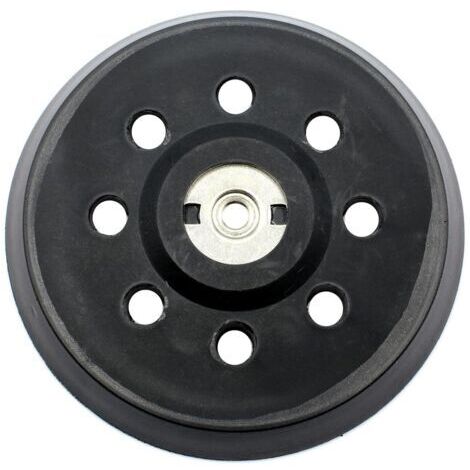 Lot de 2 125mm Plateau de Poncage, Plateau pour Metabo SXE 325 Intec 425 Turbotec 631220000 (Noir)