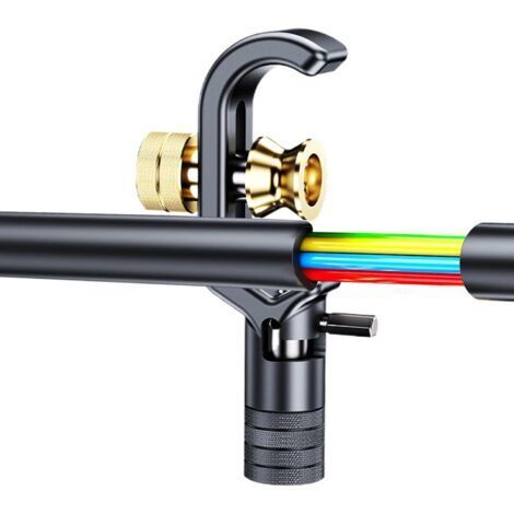 Pince à dénuder, outil réglable pour couper la gaine en fibre optique, coupe radiale manuelle pour retirer l'isolation et fixer le câblage électrique