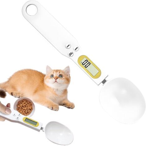 Measuring Spoons, Electronic Scale Cup Devices – Digital Kitchen Spoons – For Home Kitchen Baking Pastry Flats Animal Cat Dog Food Coffee