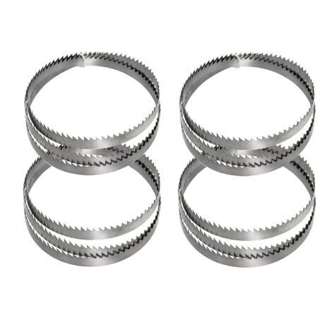 Lames de scie à ruban en acier SK5, lot de 4 pièces 1425 x 6,35 x 0,35 mm, 14 TPI