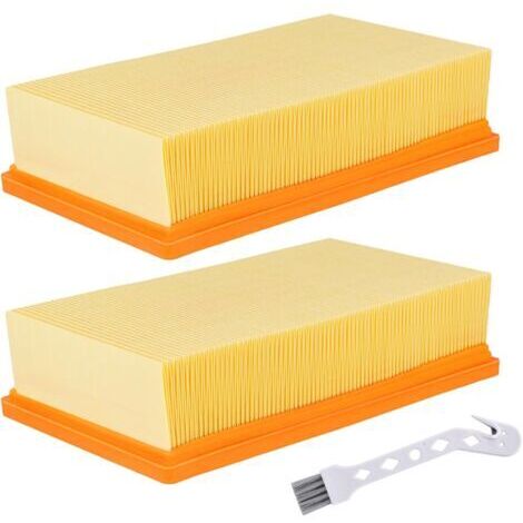 Filtres plissés plats pour Bosch GAS 35 L AFC, GAS 35 L SFC+, GAS 35 M AFC, GAS 55 M AFC, filtre de rechange pour Kärcher 6.904-367.0 NT25/1 Ap, NT 30/1, NT35/1 Ap aspirateur