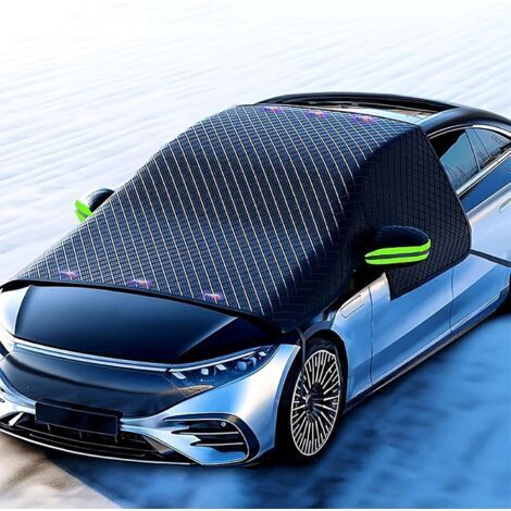 Couverture Pare Brise Voiture pour Audi New Q3 2019-2023 2024 2025 2026, Pare Soleil Voiture Exterieur, Protection Parebrise Soleil Contre Le Gel Et La Neige,C