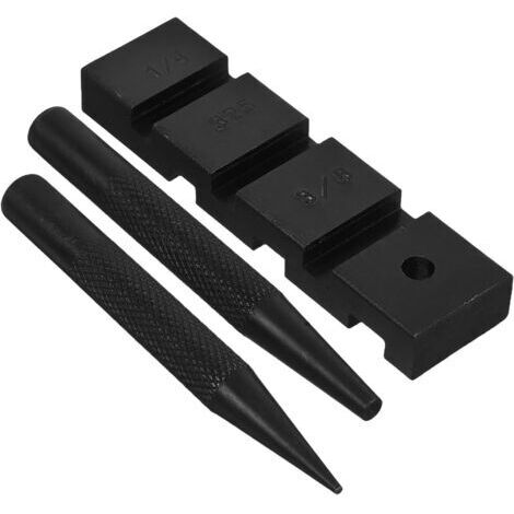 Kit 3 Pièces Brise-Chaîne de Tronçonneuse Portable en Métal Compact Outil de Réparation pour Chaînes de Tronçonneuse à Essence Accessoire Pratique pour Entretien et Réparation