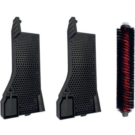 1 Brosse d'entretien et 2 pièces Filtre à Eau Assembly Accessoires Compatible avec Roborock S7 Pro Ultra, S7 MaxV Ultra, G10, G10S, O35 Automatique Empty Wash Fill Dock