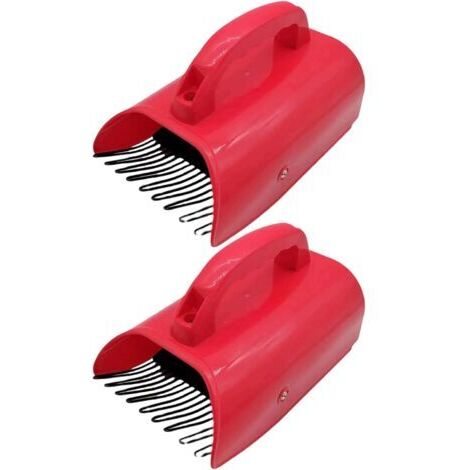 Outil Professionnel De Cueillette Myrtilles Collecteur Spacieux Poignée Confortable Construction En Plastique Pour La Récolte Des Vergers Jardin Ferme Cueillette Myrtilles (1/5)