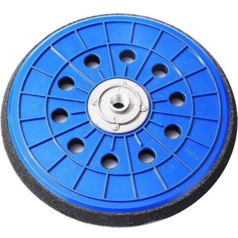 Disque de Ponçage 225mm, Plateau Ponceuse Avec 10 Trous pour DWS225BT/DC/R et Scheppach DS 200/210/900/920/930, Plateau M14 pour Ponceuse Girafe de Plafond Ponceuse à col Long