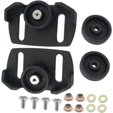 patins à roulettes pour souffleuse à neige, kit réparation patins, composant souffleuse à neige facile à installer 490-241-0038