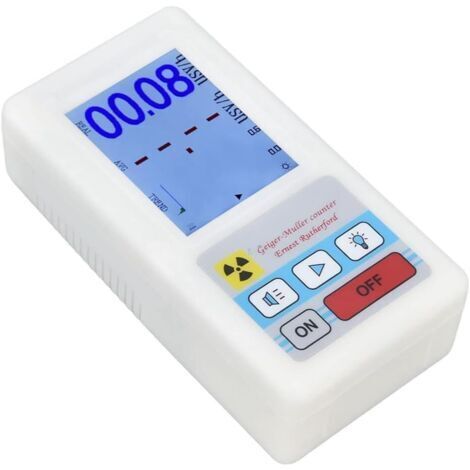 Détecteur de Rayonnement Nucléaire, Compteur Geiger BR‑6, Détecteur de Rayonnement Multifonctionnel à Lecture Facile pour Rayonnement Nucléaire