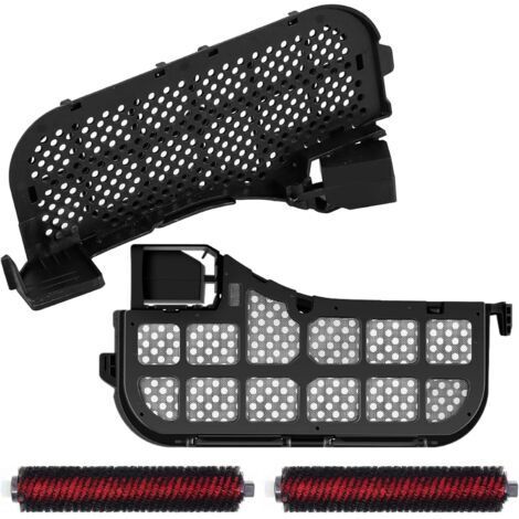 Cartouches filtrantes pour purificateur d'eau Roborock- S8 Pro Ultra, en plastique, livrées avec 2 brosses de nettoyage et des pièces de rechange Roborock, adaptées au nettoyage à domicile et à l'hôte