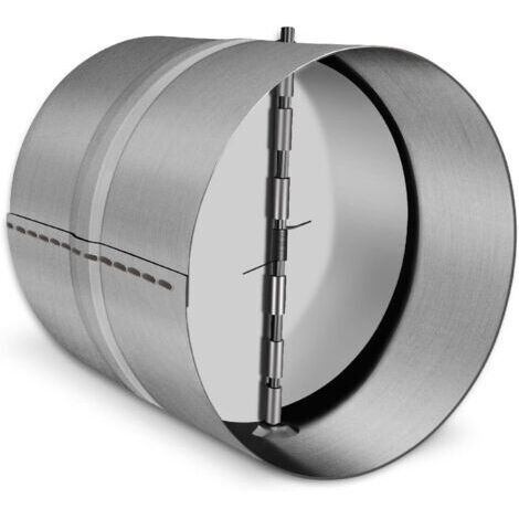 Valve anti-retour Ø150 mm - Insert à clapet de ventilation en acier inoxydable 201 : Fiable, résistant et facile à installer (1/5)