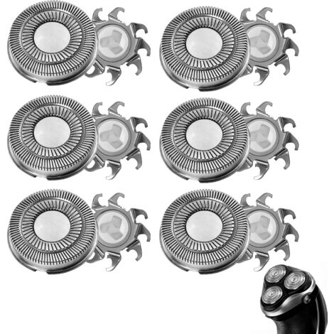 6 Têtes de Rasoir Compatible avec Philips Série 1000 AquaTouch AT8xx AT7xx PowerTouch PT7xx PT8xx Lames de Remplacement Accessoires Rasoir Hautement Performants Confort Optimisé