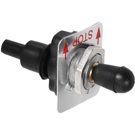 Interrupteur à Bascule pour Tronçonneuse, Bouton d'Arrêt Moteur pour Tondeuse à Gazon, Compatible 030 031 032 041Av 070, Pièce de Rechange Robuste, pour Entretien Jardin (1/5)