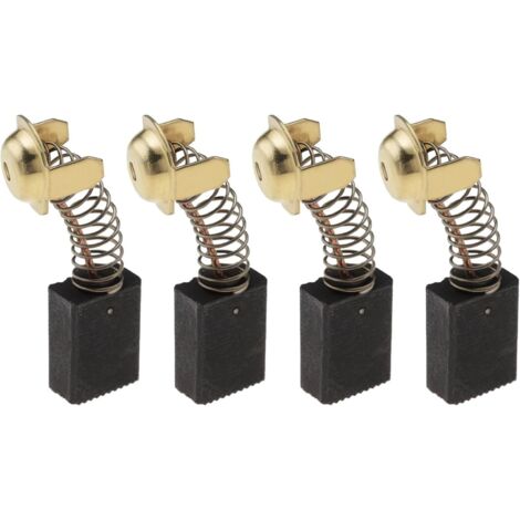 2 Pairs Motor Carbon Brushes 17 x 13 x 7 mm Auto Shut-Off Carbon Brushes Compatible with Scheppach HS 110 Table Saw (1/5)
