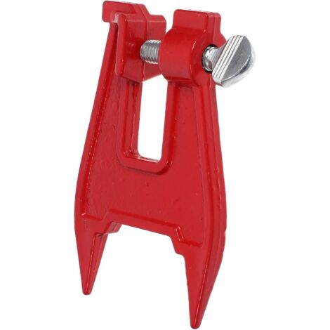 Étau à Chaîne pour Tronçonneuse Portable Support D’affûtage Compact Compatible Toutes Tailles de Chaîne Outil D’Entretien Précis en Extérieur (1/5)