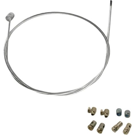 Câble d'embrayage Ø1.5mm Universel, avec Serre-Câbles, Compatible avec Motos, Kit de Réparation Durable et Polyvalent Pièce Essentielle pour des Changements de Vitesse Fluides et Fiables (1/5)