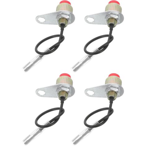 Interrupteur D'arrêt pour Débroussailleuse Gx35, 4 Pièces, Facile à Installer, en Cuivre et Abs, pour Remplacement Rapide en Jardin (1/5)