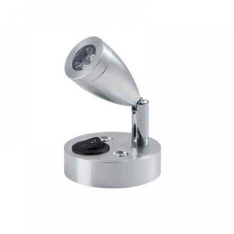 (1 unité) Lampe de lecture LED 12 V avec interrupteur réglable, lumière chaude pour l'éclairage intérieur RV et. (1/5)