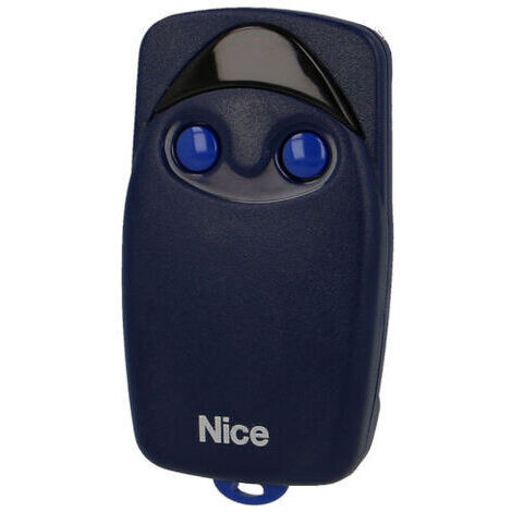 Fréquence de la télécommande 433,920 MHz, Bleu, 41 x 98 x 25 mm - NICE FLO2 (1/4)