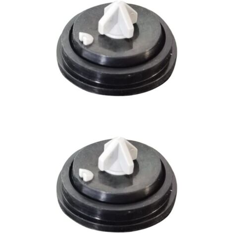 Lot de 2 Rondelles de Diaphragme en Caoutchouc de Rechange Compatibles,Rondelles de Diaphragme de Soupape,Membrane pour Robinet Flotteur,Valves à Flotteur,Membrane Joint pour Robinet Flotteur, (1/5)