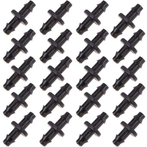 Irrigation de Pelouse 4/7mm Raccord Connecteur Goutte à Goutte,100 Pièces (1/5)