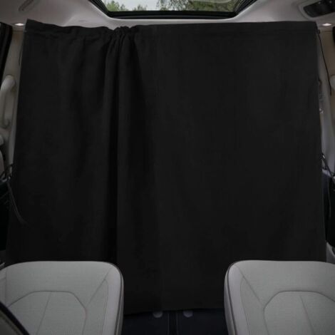 Rideaux de Séparation pour Voiture, Pare Soleil Voiture en Daim pour FenêTres LatéRales Avant et ArrièRe, Rideaux de Camping Amovibles 120x95cm (lot 2) (1/5)