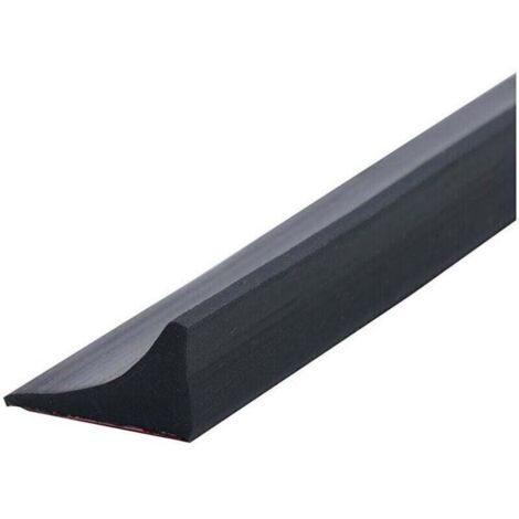 100CM Barriere De Douche Silicone,Barre De Seuil De Douche Anti Débordement Autocollant,Barrage Eau Douche,Seuil Douche Barrage D'eau,Barrière De Douche Pliable Pour Sol De Salle De Bain-noir (1/4)