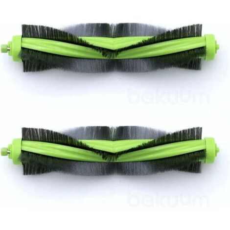 Lot de 2 rouleaux principaux, brosse centrale pour iRobot Roomba Combo R1138 / R111840 et accessoires pour robot aspirateur (1/4)