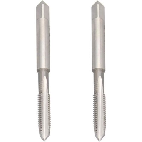 Lot de 2 tarauds de machine à filetage gauche M6X1.00MM en acier rapide H2 pour réparation et entretien de routine (1/5)