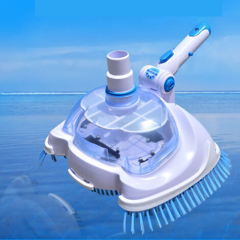 Pool cleaning and maintenance tools, wastewater vacuum, pool head
