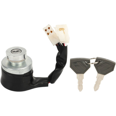 Interrupteur d'allumage de démarreur de tracteur en alliage d'aluminium AM879479 pour John Deere 2025R 2027R 2032R 2210 2305 2320 2520 2720 (1/5)