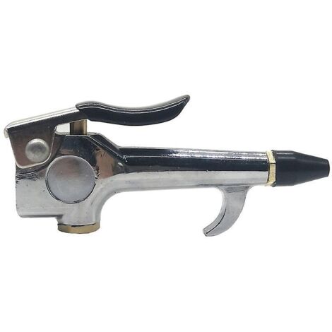 Three-piece lever-style air gun with rubber nozzles and safety tip for home, garage, shop, and industrial use (1/5)