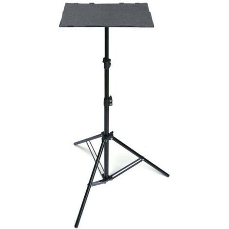 Foldable Projector Stand, Retractable Outdoor Multi-Purpose Projector Tray Stand, Black