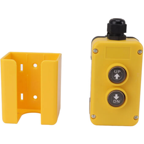 Télécommande pour benne basculante 12 V CC, 4 fils, 3 fils, interrupteur de commande de montée/descente pour plateforme élévatrice de grue (1/5)