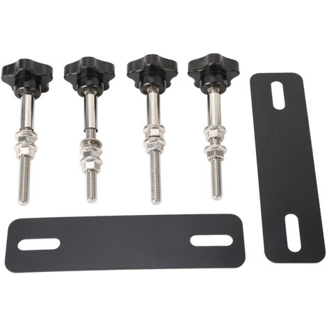 Kits de fixation pour plaques de traction, gain de place, compatibles avec toutes les plaques de désensablage avec un espacement des trous de 4,72 à 6,69 pouces.