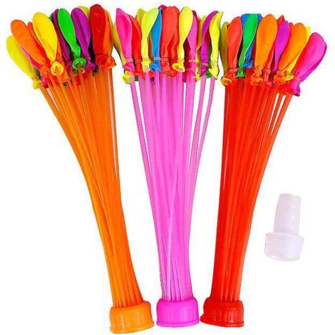 Ballons à eau auto-scellants à remplissage rapide pour s'amuser en plein air en famille, entre amis et avec les enfants pendant l'été, exclusivité (lot de 6) (1/5)