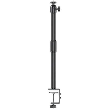 Projector Mount, Black Straight Tube Telescopic Bracket, Projection Stand, No Drilling, No Tracking Clip
