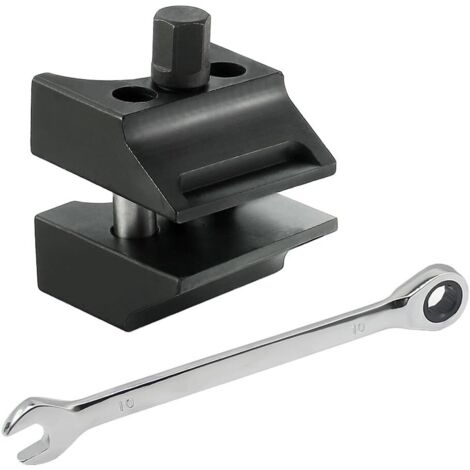 Écarteur de jambe de force universel en acier allié pour jambes de force de suspension, double extrémité, pour moyeux à rotule supérieur et inférieur. (1/5)