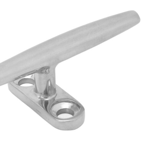 Taquet Bateau Acier Inoxydable 316 – Base Ouverte, Finition Miroir, 6 Pouces – Résiste à Tout
