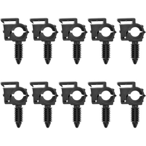 Lot de 10 clips de fixation pour faisceau de câbles automobiles, référence OEM 12040984, accessoires de remplacement pour boucles de câblage, compatibles avec Cavalier, Corvette et Firebird. (1/5)